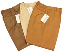 Chino Trousers Half Elasticated Plus / Sturdy Fit - Exclusive